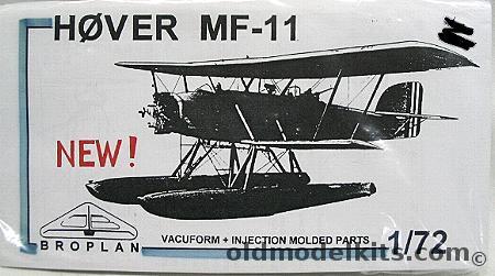 Broplan 1/72 Hover MF-11 plastic model kit